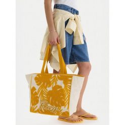 Torebka Roxy. Brązowe torebki do ręki damskie Roxy, bez wzorów, bez dodatków. Za 139.99 zł.