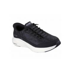 Buty sportowe Sneakersy męskie, Slip-Ins: Go Walk Now - Payton. Czarne buty sportowe męskie Skechers, z syntetyku, bez zapięcia. Za 359.99 zł.