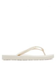 Tommy Hilfiger Japonki Hilfiger Strap Beach Sandal FW0FW08736 Écru. Klapki damskie Tommy Hilfiger, bez wzorów, z materiału, bez obcasa. Za 109.99 zł.