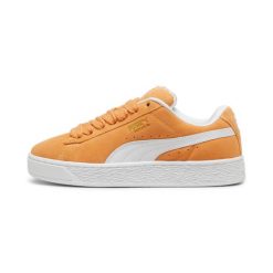 Trenerzy Puma Suede XL. Brązowe obuwie sportowe damskie Puma, bez wzorów, trekkingowe, Puma Suede. W wyprzedaży za 328.00 zł.