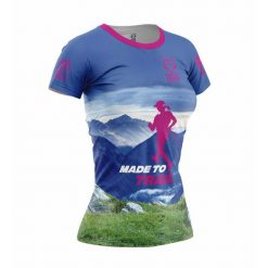 Koszulka damska Otso Made To Trail. Niebieskie koszulki sportowe damskie OTSO, l, bez wzorów, z materiału, bez kołnierzyka. Za 260.35 zł.