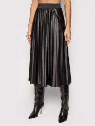 Vila Spódnica plisowana Nitban 14063241 Czarny Regular Fit. Czarne spódnice damskie Vila, xs, bez wzorów, z syntetyku, midi. Za 159.99 zł.
