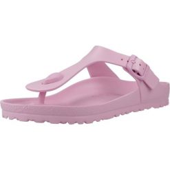 Japonki damskie Birkenstock Gizeh Eva. Czerwone klapki damskie Birkenstock, bez wzorów, z materiału, eleganckie, bez obcasa. Za 318.00 zł.