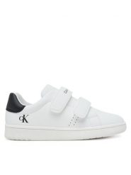 Calvin Klein Sneakersy V1X9-83151-1355 S Biały. Białe buty sportowe chłopięce Calvin Klein, bez wzorów, ze skóry, bez zapięcia. Za 199.99 zł.