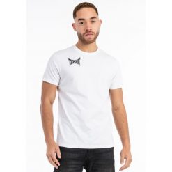 T-shirt regularny Tapout Octagon. Białe t-shirty męskie TAPOUT, bez wzorów, sportowe, bez kołnierzyka. Za 136.00 zł.