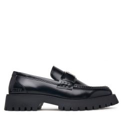 Loafersy Guess. Czarne mokasyny męskie Guess. Za 634.99 zł.