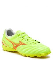 Mizuno Buty do piłki nożnej Monarcida Neo Iii Select As P1GD2425 Żółty. Żółte buty sportowe męskie Mizuno, ze skóry, bez zapięcia. Za 209.99 zł.