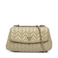 Torebka Guess. Zielone listonoszki damskie Guess, z aplikacjami, bez dodatków. Za 699.99 zł.