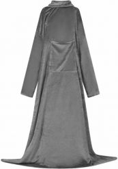 VidaXL vidaXL Bluza-koc Ciemnoszary F Flanela. Bluzy damskie vidaXL, bez wzorów, bez kaptura. Za 127.99 zł.