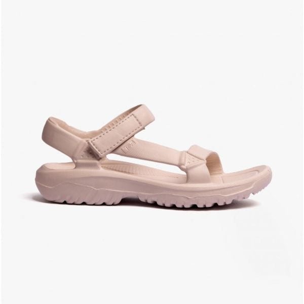 Sandały turystyczne damskie Teva Hurricane Drift. Białe sandały damskie Teva, bez wzorów, bez obcasa, bez zapięcia. Za 119.99 zł.