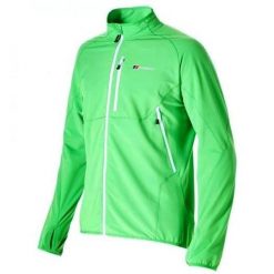 Kurtka męska Pulse SS Berghaus. Zielone kurtki męskie Berghaus, m, bez wzorów, sportowe, bez kaptura. W wyprzedaży za 315.00 zł.