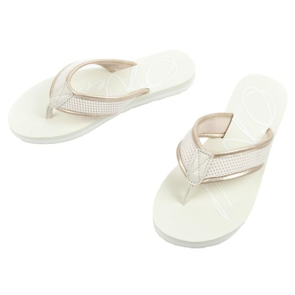 Buty klapki japonki damskie O'neill Jacky Flipflop. Brązowe klapki damskie O'Neill, bez wzorów, z materiału, eleganckie, bez obcasa. Za 99.00 zł.