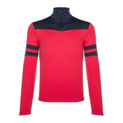 Koszulka Rossignol Resort 1/2 Zip. Czerwone koszulki sportowe męskie Rossignol, na zimę, m, bez wzorów, bez kołnierzyka, bez ramiączek, narciarskie. Za 529.99 zł.