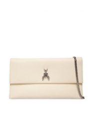 Patrizia Pepe Torebka CB5460/L011 Écru. Kopertówki damskie Patrizia Pepe, bez wzorów, ze skóry, bez dodatków. Za 869.99 zł.