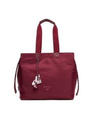Roxy Torebka C-ROXY-M-004-08 Bordowy. Czerwone torebki do ręki damskie Roxy, bez wzorów, z materiału, bez dodatków. Za 199.99 zł.