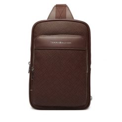 Saszetka Tommy Hilfiger. Brązowe saszetki męskie Tommy Hilfiger, młodzieżowe, małe. Za 489.99 zł.