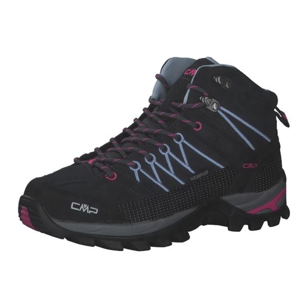 Buty trekkingowe damskie CMP RIGEL MID wodoodporne oddychające. Czarne trekkingi damskie CMP. W wyprzedaży za 399.99 zł.
