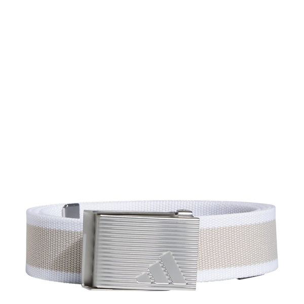 Pasek Reversible Striped Webbing. Niebieskie paski damskie Adidas, bez wzorów, z materiału. Za 54.97 zł.