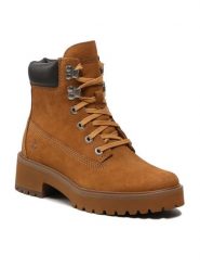 Timberland Trapery Carnaby Cool 6in TB0A5VPZ2311 Brązowy. Brązowe śniegowce i trapery damskie Timberland, z nubiku. Za 764.99 zł.