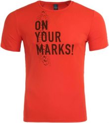 T-shirt męski Odlo Crew Neck Imperium, 100% poliester. Brązowe t-shirty męskie Odlo, l, bez wzorów, z materiału, sportowe, bez kołnierzyka. Za 157.99 zł.