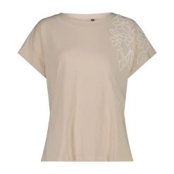 T-shirt damski CMP. Brązowe t-shirty damskie CMP, bez wzorów, z bawełny, bez kołnierzyka. Za 150.00 zł.