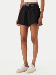 Guess Szorty sportowe V6GD18 W2344 Czarny Regular Fit. Czarne szorty sportowe damskie Guess, xxs, z aplikacjami, z syntetyku, sportowe. Za 264.99 zł.