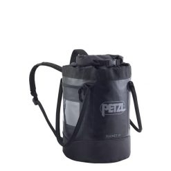 Worek na linę Petzl Bucket 30 - black. Czarne plecaki damskie Petzl, bez wzorów. Za 282.99 zł.