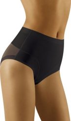 Wolbar Wol-Bar Uniqata czarny M Majtki figi modelujące. Czarne bielizna wyszczuplająca Wolbar, m, bez wzorów. Za 67.99 zł.