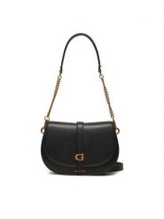 Guess Torebka Kuba HWVA93 29200 Czarny. Czarne torebki do ręki damskie Guess, z aplikacjami, ze skóry, wizytowe, bez dodatków. Za 639.99 zł.