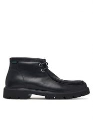 Clarks Trzewiki Cleyhill Top 26320156 Czarny. Czarne botki męskie Clarks, bez wzorów, ze skóry, bez zapięcia. Za 519.99 zł.