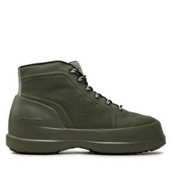 Śniegowce Moon Boot. Brązowe śniegowce i trapery męskie Moon Boot, z nylonu, bez zapięcia. Za 809.99 zł.