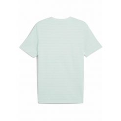 Koszulka Essentials Elevated Structured PUMA Peaceful Blue. Niebieskie buty sportowe męskie Puma, bez zapięcia, na fitness i siłownię. W wyprzedaży za 79.00 zł.