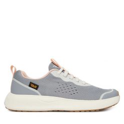 Buty do sportów wodnych Teva. Niebieskie klapki damskie Teva, bez wzorów, sportowe, bez obcasa. Za 429.99 zł.