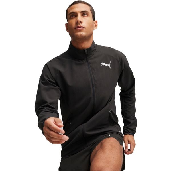 Kurtka męskie Puma Run Elite Ultraweave Jacket M. Czarne kurtki męskie Puma, m, bez wzorów, z poliesteru, bez kaptura. Za 490.00 zł.