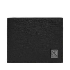 Portfel Calvin Klein. Czarne portfele męskie Calvin Klein, bez wzorów. Za 329.99 zł.