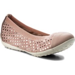 Baleriny GEOX - J Piuma Bal A J82B0A 007BC C8011 M Rose. Baleriny dziewczęce Geox, z materiału. W wyprzedaży za 199.00 zł.
