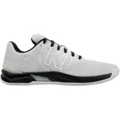 Buty halowe Kempa Attack One 2.1. Szare buty sportowe męskie Kempa, bez zapięcia, do piłki ręcznej. Za 399.99 zł.