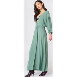 NA-KD Boho Sukienka-płaszcz - Green. Płaszcze damskie NA-KD Boho. Za 121.95 zł.