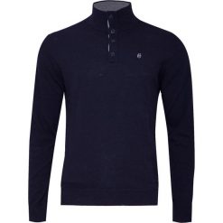 Sweter CONTE OF FLORENCE BARDOLINO Granatowy. Swetry przez głowę męskie marki Conte of Florence. Za 518.00 zł.
