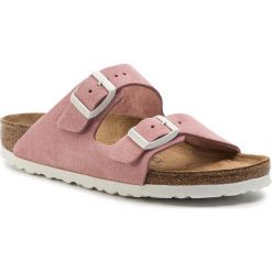 Klapki BIRKENSTOCK - Arizona Bs 1012830 Rose. Czerwone sandały damskie marki Birkenstock, bez wzorów, ze skóry. Za 339.00 zł.