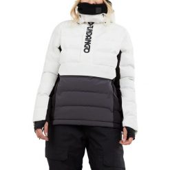 Damska kurtka narciarska Fundango Everett Padded. Białe kurtki sportowe damskie Fundango, na zimę, l, bez wzorów, bez kaptura, narciarskie. W wyprzedaży za 399.00 zł.
