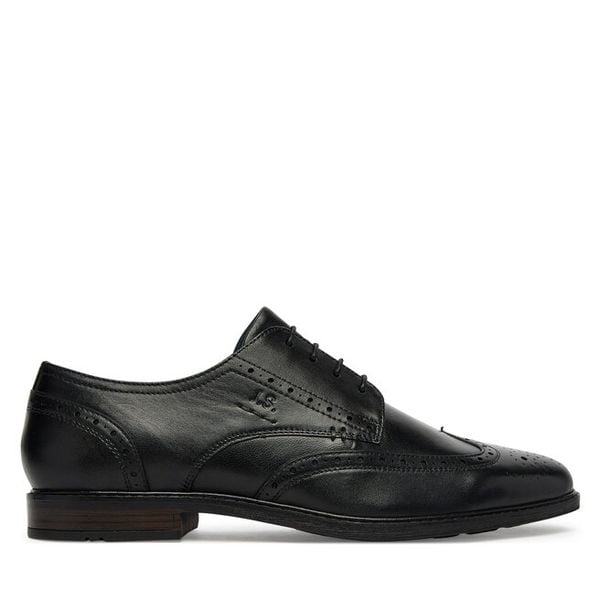 Półbuty Josef Seibel. Czarne eleganckie półbuty Josef Seibel, wizytowe, bez zapięcia. Za 341.99 zł.