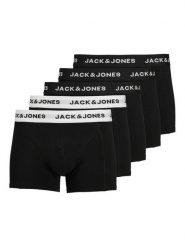 Jack & Jones Komplet bokserek 12254366 Czarny. Czarne bokserki męskie Jack & Jones, l, bez wzorów, z bawełny. Za 129.99 zł.