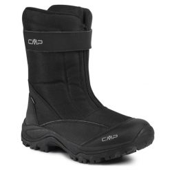 Śniegowce CMP. Czarne kozaki męskie CMP, bez zapięcia. Za 379.99 zł.