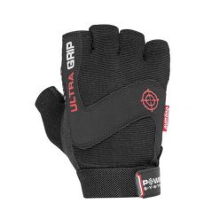 Rękawiczki POWER SYSTEM Ultra Grip. Czarne rękawiczki męskie Power System, bez wzorów, sportowe. Za 35.00 zł.