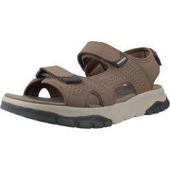 Sandały SKECHERS WAGNER AVALON Brązowy. Brązowe sandały męskie Skechers, z materiału, bez zapięcia. Za 243.99 zł.