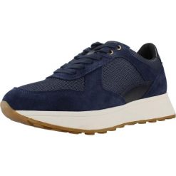 Buty GEOX D46MDB 0AS22 Niebieski. Niebieskie obuwie sportowe damskie Geox, bez wzorów, z syntetyku, na fitness i siłownię. Za 320.99 zł.