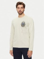 Aeronautica Militare Longsleeve 242TS2300J652 Beżowy Regular Fit. Brązowe bluzki z długim rękawem męskie Aeronautica Militare, m, bez wzorów, z bawełny, bez kołnierzyka. Za 209.99 zł.