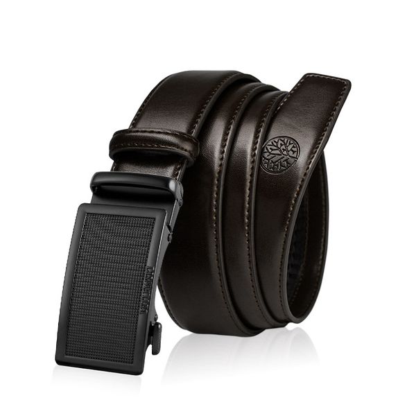 Skórzany pasek męski BETLEWSKI Brązowy 130. Brązowe paski damskie Betlewski, bez wzorów, ze skóry. Za 99.00 zł.