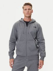 The North Face Bluza Simple Dome NF0A89FD Szary Regular Fit. Szare bluzy męskie The North Face, m, bez wzorów, z bawełny, bez kaptura. Za 304.00 zł.